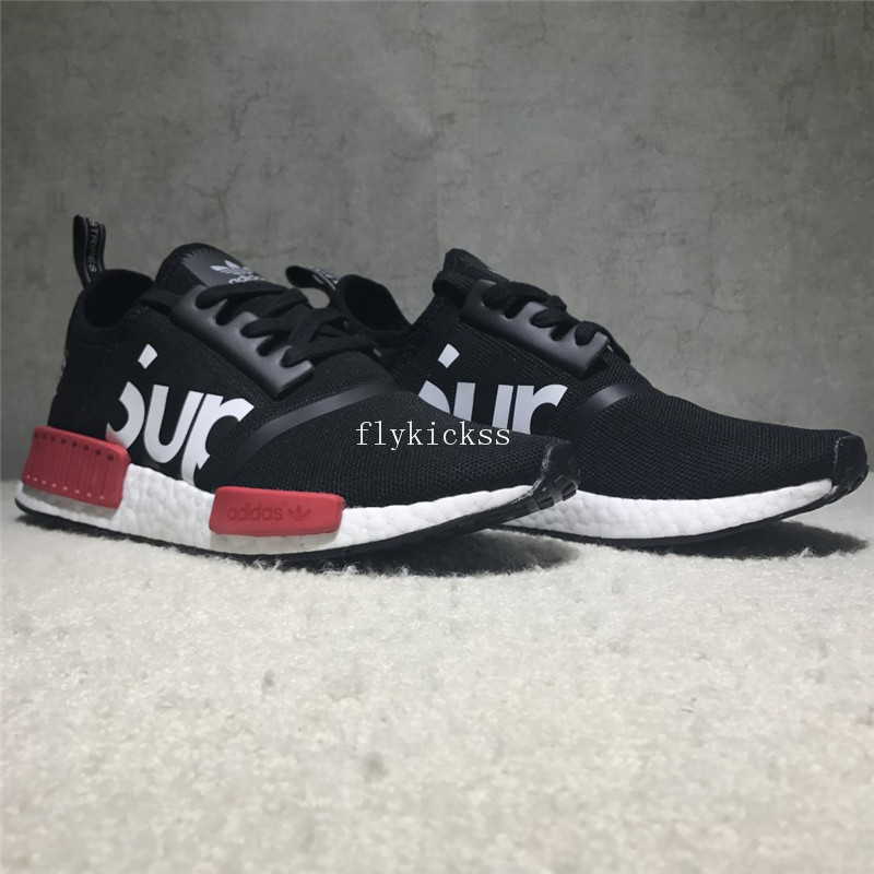 Adidas NMD Supreme Black Real Boost